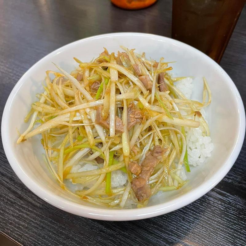 ネギ丼(ラーメンショップ 大潟店)