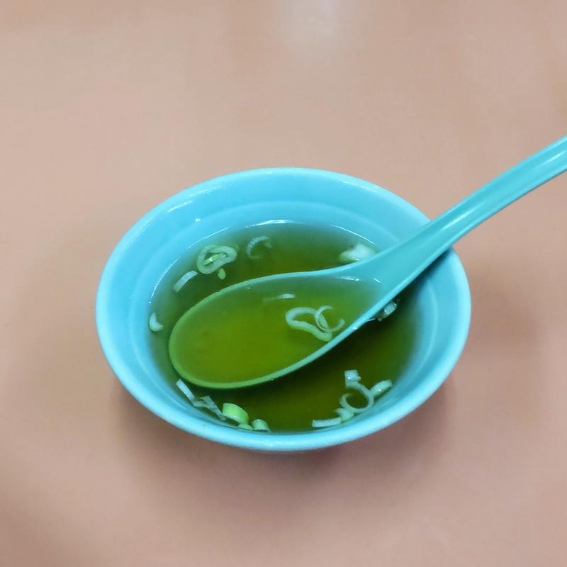 チャーハンスープ(宝来飯店)