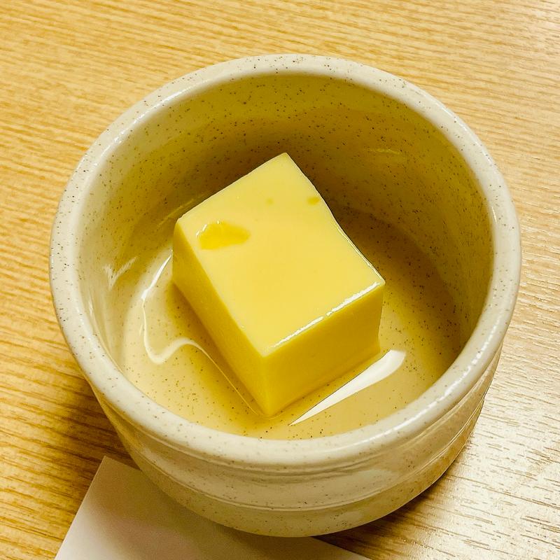 玉子豆腐(寿司割烹 堀天)