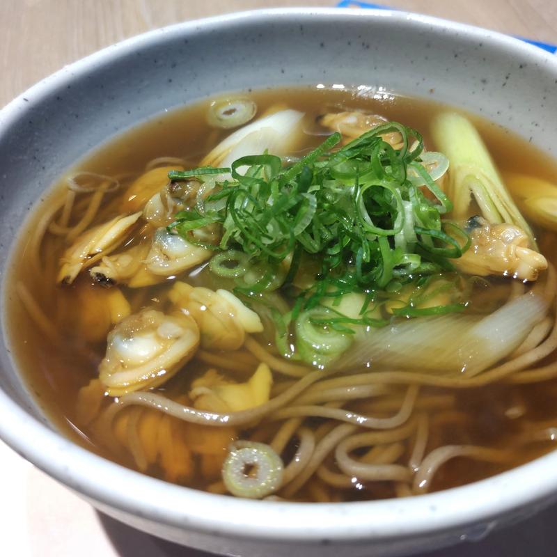 あさり蕎麦(蕎麦 港屋)