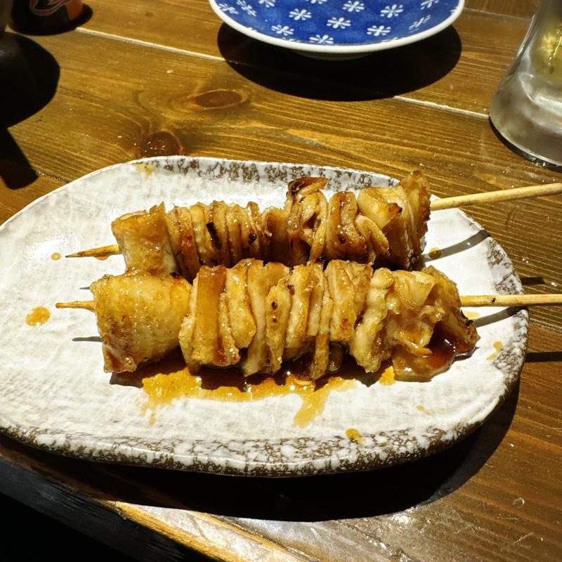 皮(大衆炭火やきとりてっぺいちゃん)