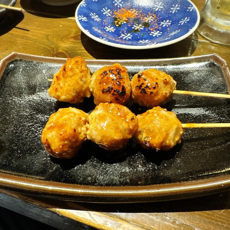 自家製つくね(大衆炭火やきとりてっぺいちゃん)