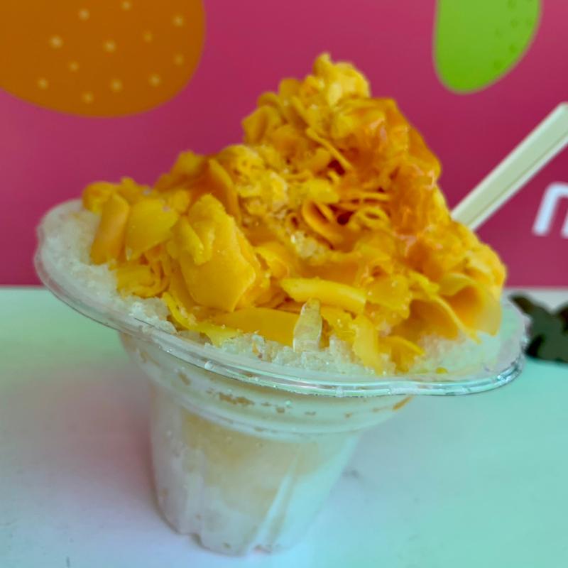 マンゴーかき氷(note)
