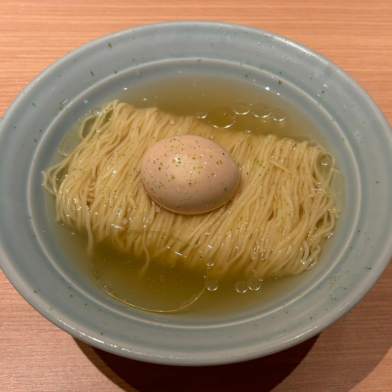 明鏡志水PURE+半熟煮卵(明鏡志水)