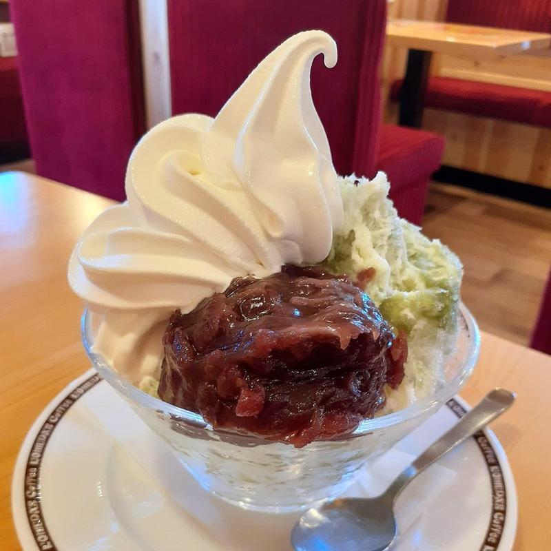 宇治抹茶かき氷(コメダ珈琲店 向ヶ丘遊園店 （コメダコーヒーテン）)