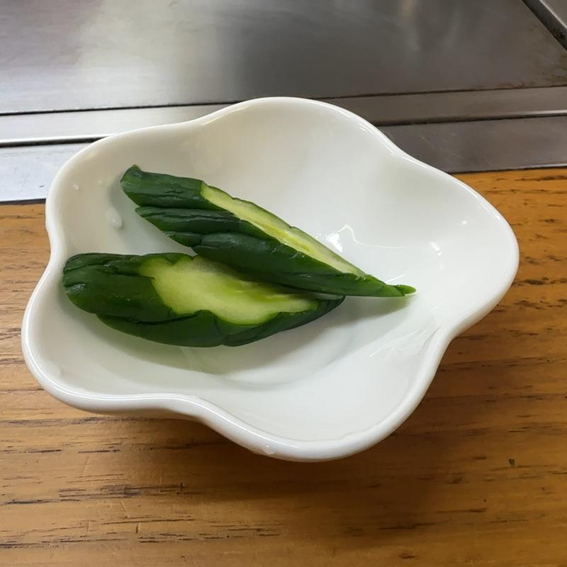 きゅうり漬物(お好み焼き 燦々 （オコノミヤキサンサン）)
