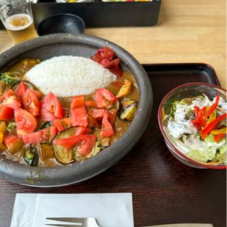 冷やし野菜カレー(茶屋町・一煎 （ちゃやまち・いっせん）)