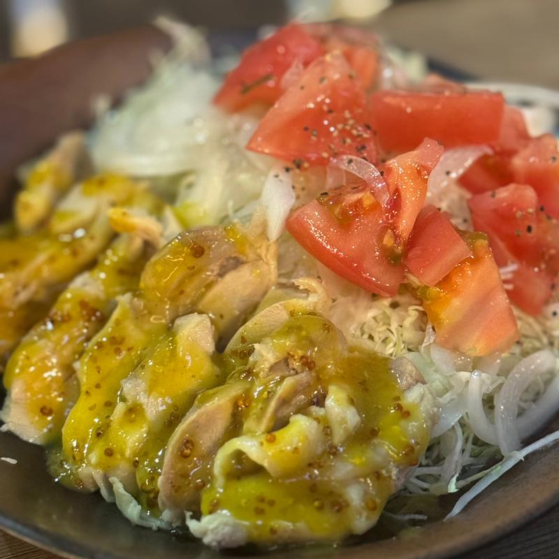 うま辛よだれ鶏(やきとり〇金 田町本店)