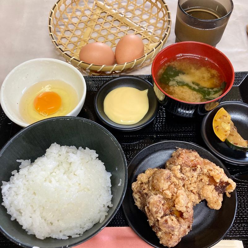 たまごかけご飯＋マヨネーズ(弁天の里 （たまごかけご飯専門店）)
