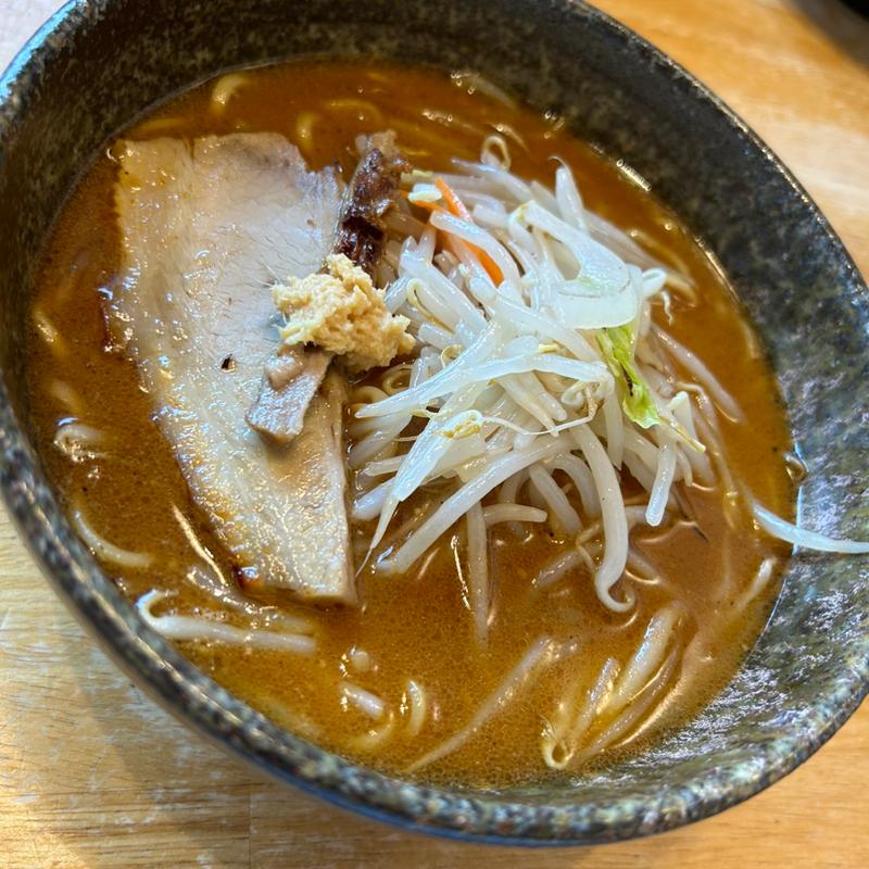 炎の炙り味噌(麺屋・國丸。 旭軒」)