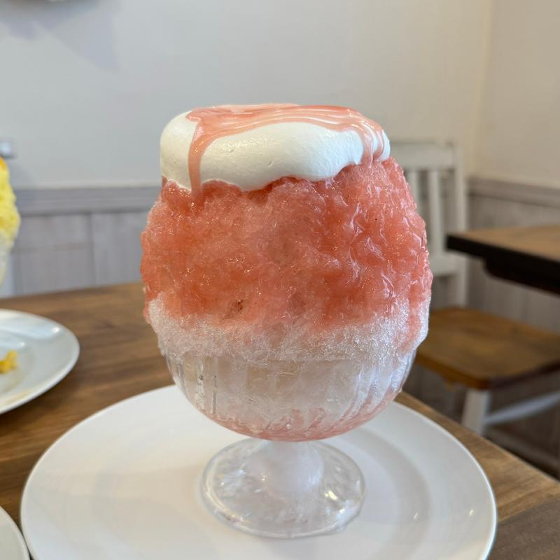 旬の桃 生かき氷(Patisserie fraise)