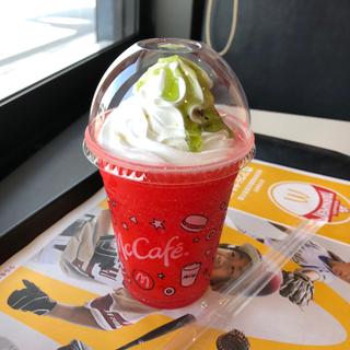 すいかフラッペ(マクドナルド １６号古谷店)