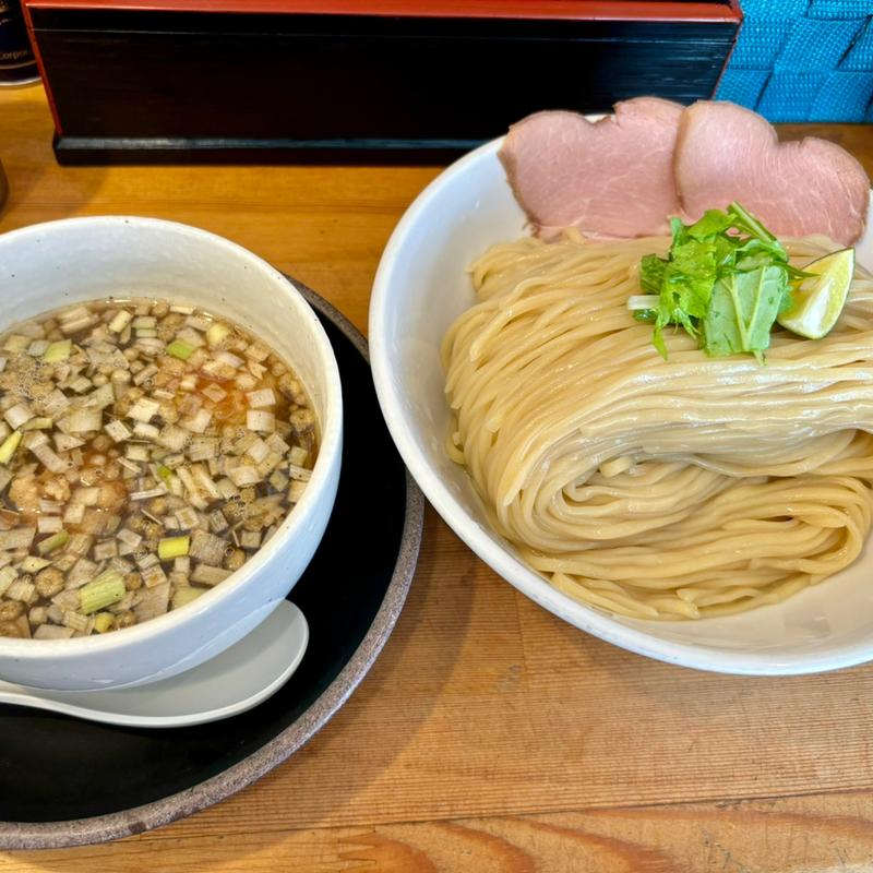 鶏もつつけ麺(大)(清麺屋)