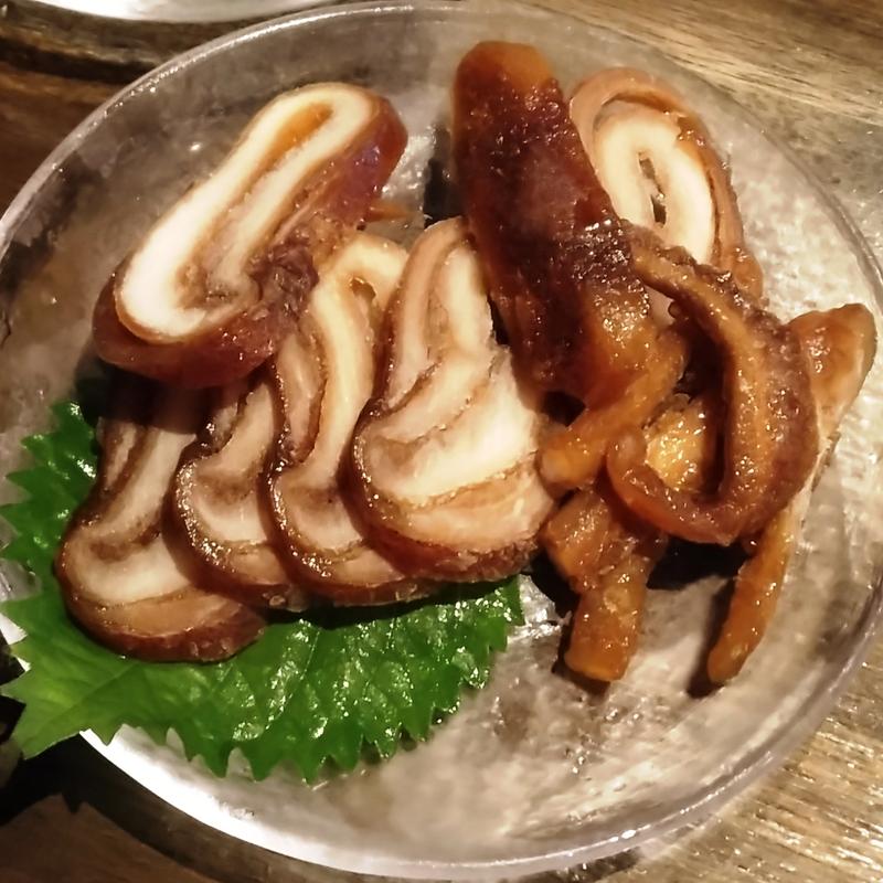 イカの沖漬けルイベ(㐂ばらし （きばらし）)