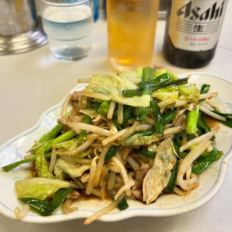 肉ニラ炒め(どさん娘)