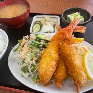 エビフライ定食(一富士食堂 )