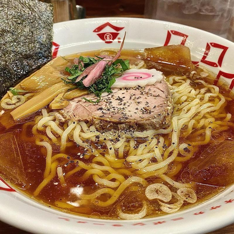 冷やし煮干し 大盛り(煮干しらーめん 玉五郎 本町店)