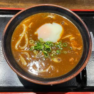 カレーうどん　温玉付(麺や ほり野)