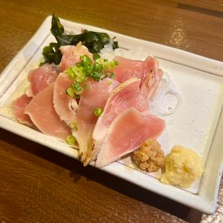 赤鶏のたたき(鳥彦 2号店)