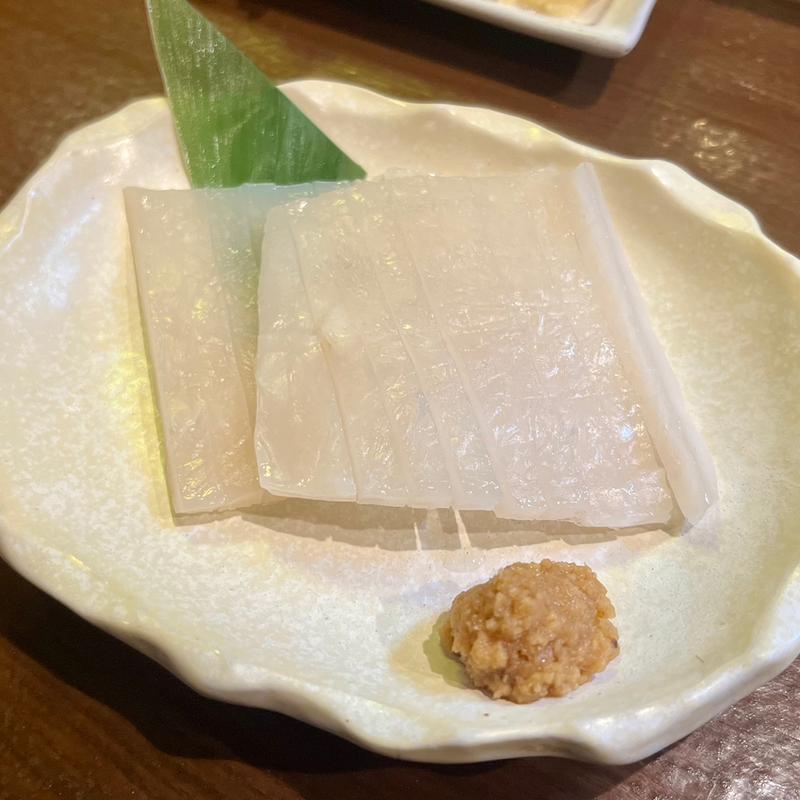 烏賊刺し(鳥彦 2号店)