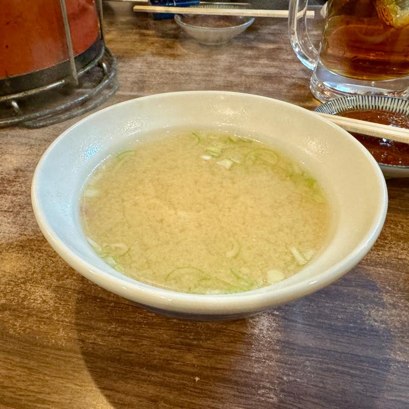 豚汁(ホルモン焼 水よし本店)