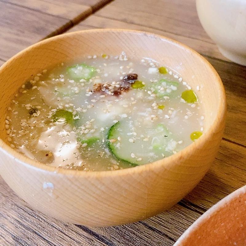 冷や汁（ランチセット）(akatsuki smoke “暁煙”)