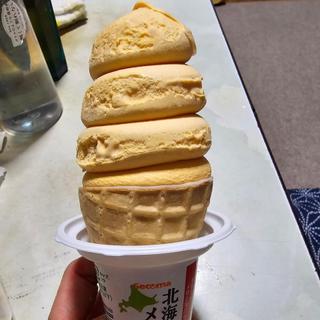 北海道メロンソフト(ローソンストア100 世田谷船橋一丁目店)