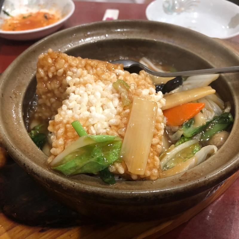 五目お焦げ(香酒縁 五反田店)