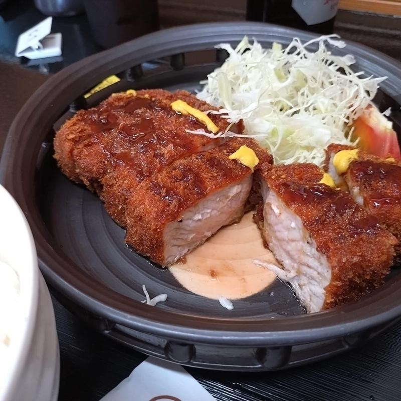 ロースカツ定食(お食事処むらい 仙台店)