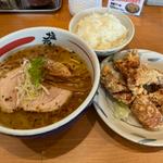 天然塩ラーメン(唐揚げセット)(塩元帥 京田辺店 )