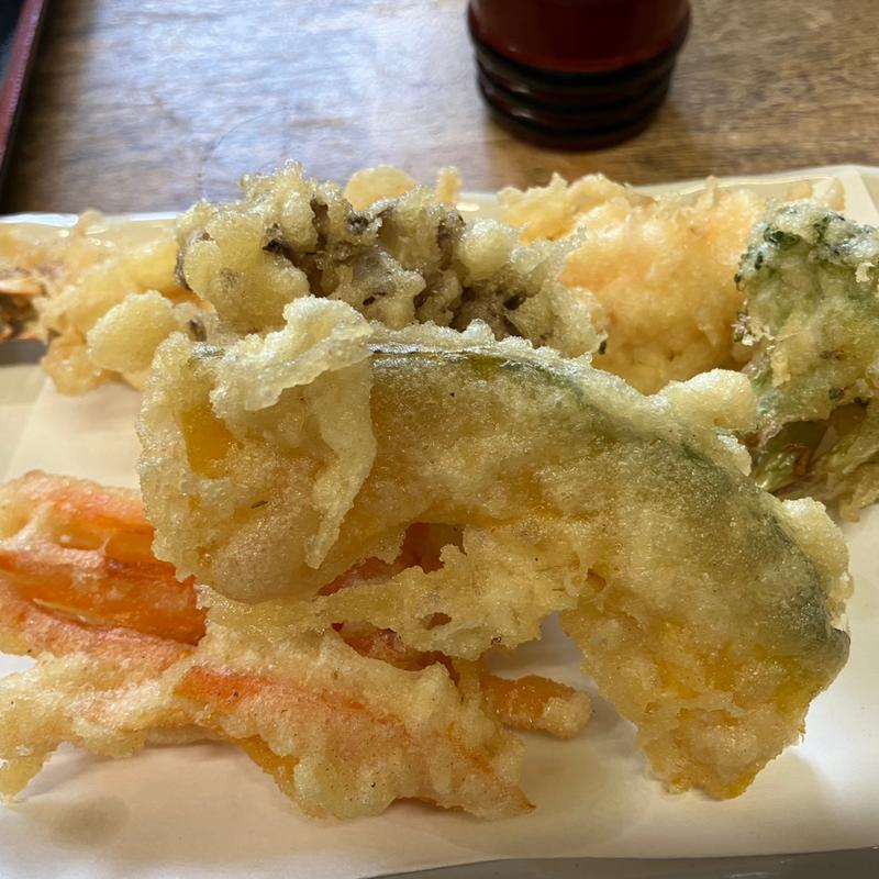 天ぷら盛り合わせ(しみずや )