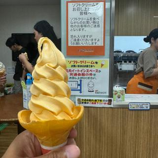 夕張メロンアイスクリーム(北海道どさんこプラザ 有楽町店)