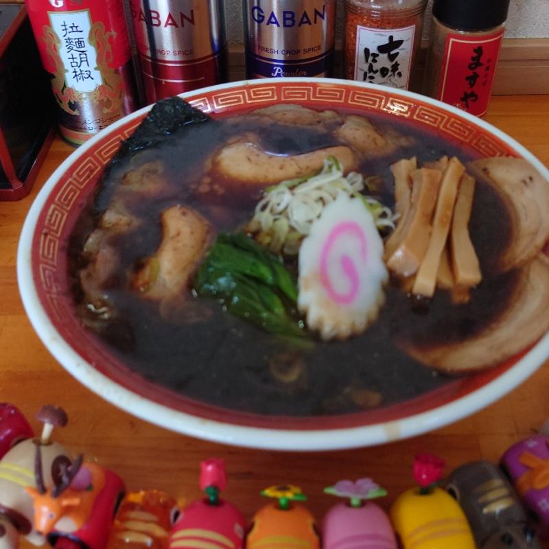 元 太麺 チャーシューミックス(ますや本店 台新店 )