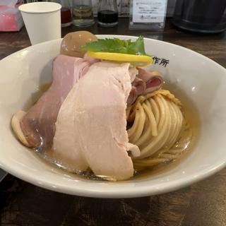 上昆布水つけそば 醤油(自家製麺オオモリ製作所)