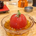 出汁漬けトマト