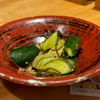 漬物(鰻う おか冨士)