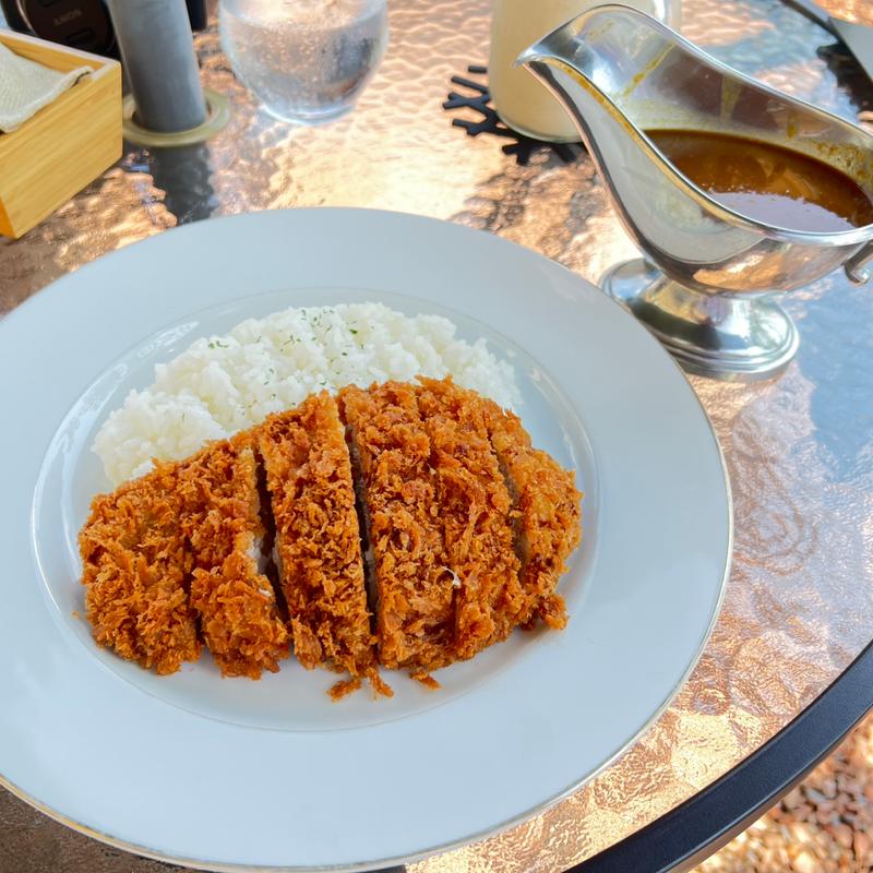 カツカレー(ELOISE's Café （エロイーズカフェ）八ヶ岳店)