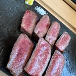 超極厚切三種盛定食(牛たん けやき 三郷店)