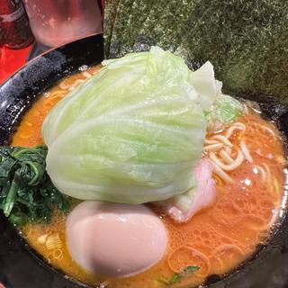 ラーメン中　キャベツ味玉海苔(横浜ラーメン斎藤家)