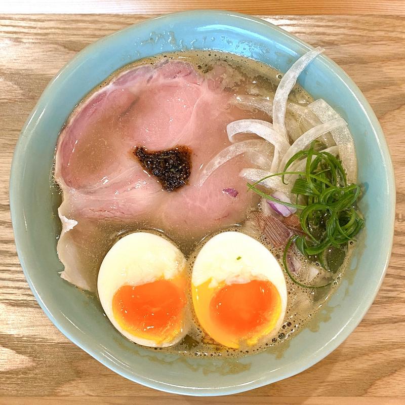 nibo にぼしスープの塩ラーメン(ramen&coffee spring's)