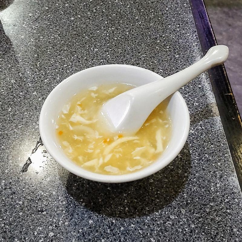 チャーハンスープ(美山飯店新館)