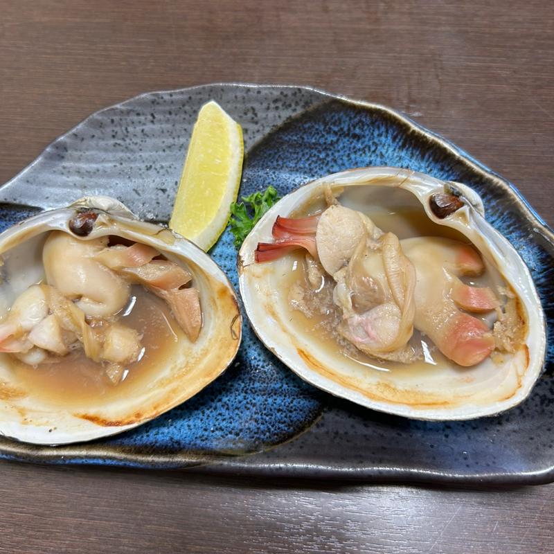 焼きホッキ貝(お食事処たこ八)