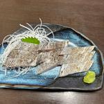 太刀魚の刺身(お食事処たこ八)
