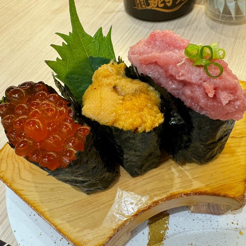 武蔵中原3カン(すし銚子丸 川崎中原店)