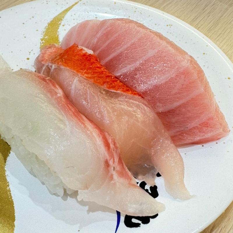 福笑3カン(すし銚子丸 川崎中原店)