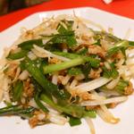 おかずにもつまみにも肉ニラもやし炒め(小)