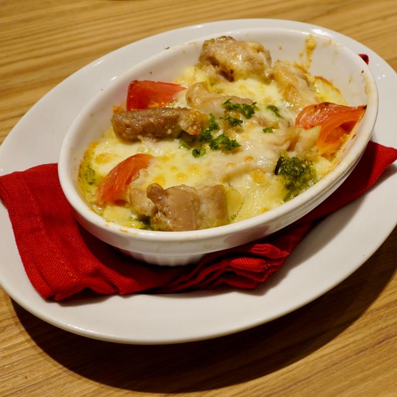 カルボナーラ&バジルチキングラタン(Pier's BAKERY ゆめが丘ソラトス店)