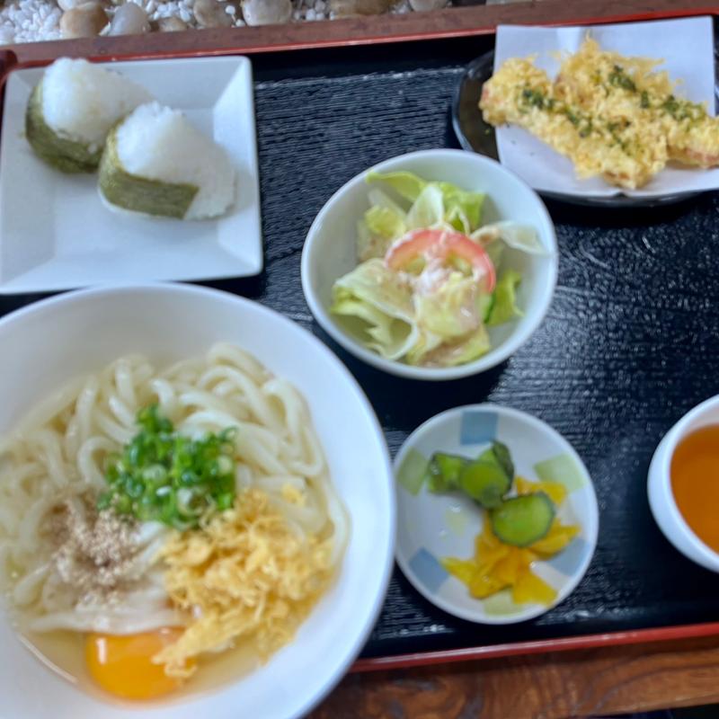 かまたまうどんセット(七味家 )