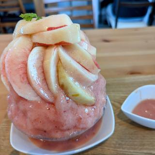 濃厚あら川の桃 大玉(８っ８（はっぱ）)