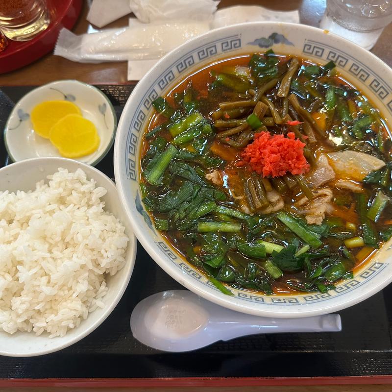 (さかえや 本店 （満州にらラーメン）)